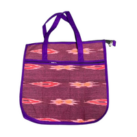 Quilted Fabric Tote Bag