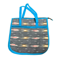 Quilted Fabric Tote Bag