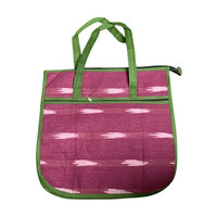 Quilted Fabric Tote Bag