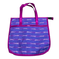 Quilted Fabric Tote Bag