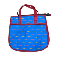 Quilted Fabric Tote Bag