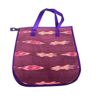 Quilted Fabric Tote Bag