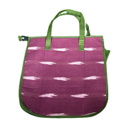 Quilted Fabric Tote Bag