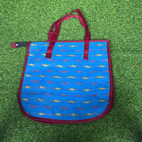 Quilted Fabric Tote Bag