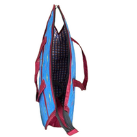 Quilted Fabric Tote Bag