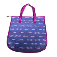 Quilted Fabric Tote Bag