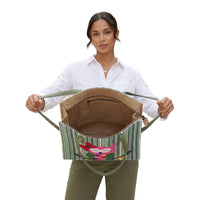 The Hoot-N-Harvest Boho Jute Tote