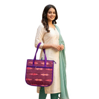 Quilted Fabric Tote Bag
