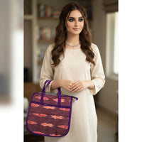 Quilted Fabric Tote Bag