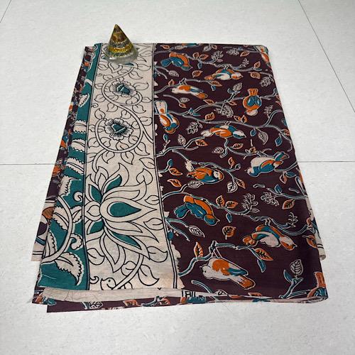 new collection -kalankari cotton saree