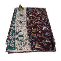 Kalamkari Hand Block Printed Cotton Saree