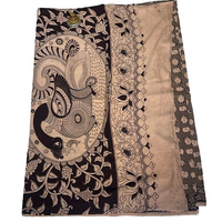 Kalamkari Hand Block Printed Cotton Saree