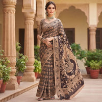new collection -kalankari cotton saree