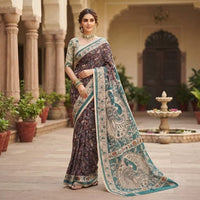 new collection -kalankari cotton saree