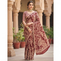 new collection -kalankari cotton saree
