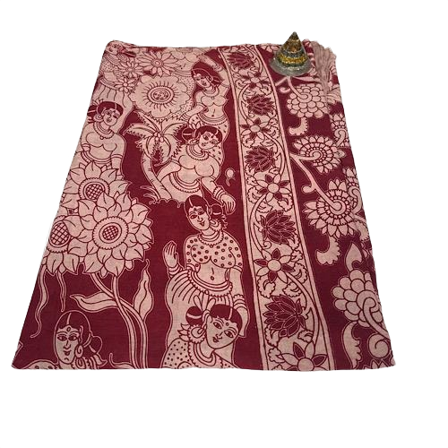 new collection -kalankari cotton saree
