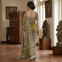 new collection -kalankari cotton saree