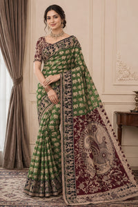 new collection -kalankari cotton saree