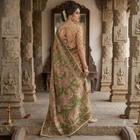 new collection -kalankari cotton saree