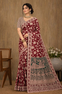 new collection -kalankari cotton saree
