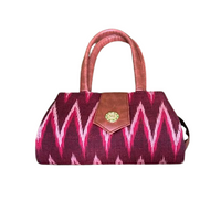 Artisanal Textured Woven Bag