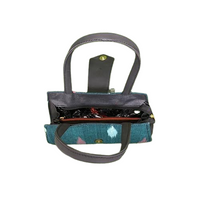 Artisanal Textured Woven Bag