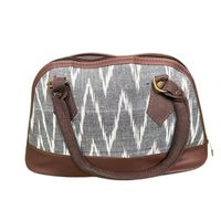 Golden Grove Ikat Satchel