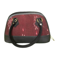 Golden Grove Ikat Satchel