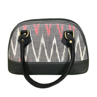 Golden Grove Ikat Satchel