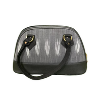 Golden Grove Ikat Satchel