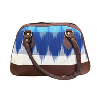 Golden Grove Ikat Satchel