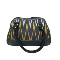 Golden Grove Ikat Satchel