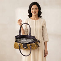 Artisanal Textured Woven Bag