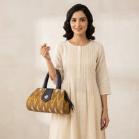 Artisanal Textured Woven Bag