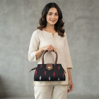 Artisanal Textured Woven Bag