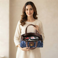 Artisanal Textured Woven Bag