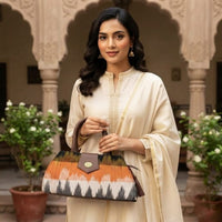 Artisanal Textured Woven Bag