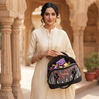 Golden Grove Ikat Satchel