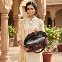 Golden Grove Ikat Satchel