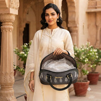 Golden Grove Ikat Satchel