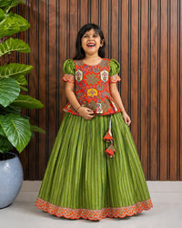 NEW LAUNCING KIDS LEHENGA CHOLI|