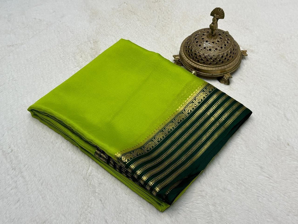 Semi Mysore Crape silk
