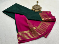 Semi Mysore Crape silk