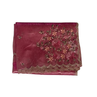 Organza Embroidery Saree