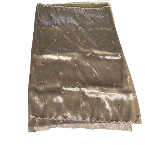 Organza Embroidery Saree