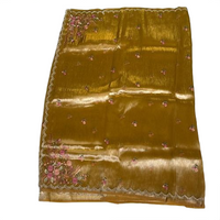 Organza Embroidery Saree
