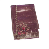 Organza Embroidery Saree