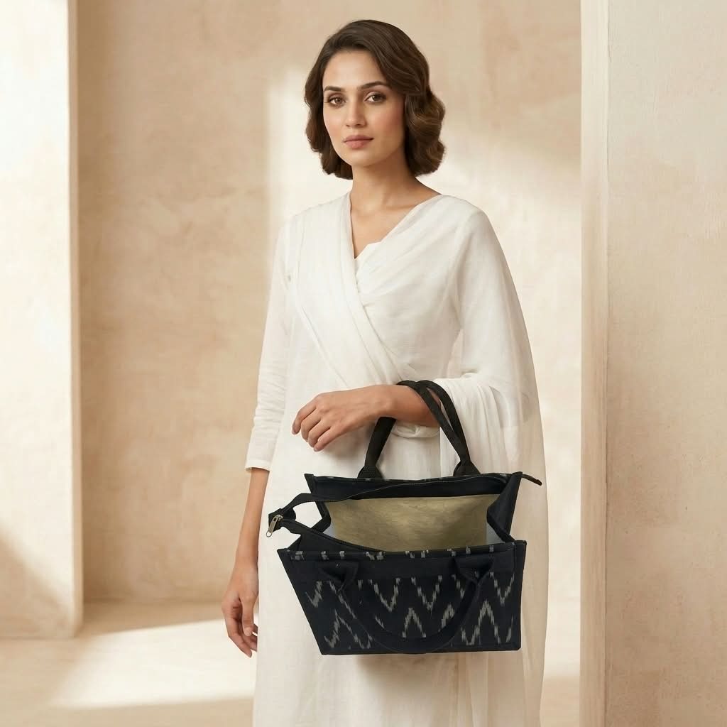 NEW Handcrafted, ethnic-style lunch bag