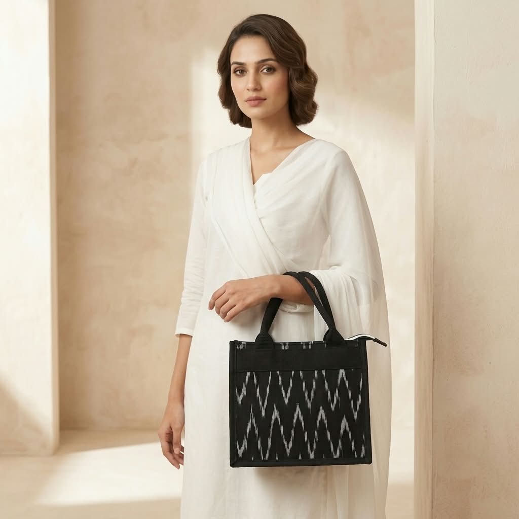 NEW Handcrafted, ethnic-style lunch bag