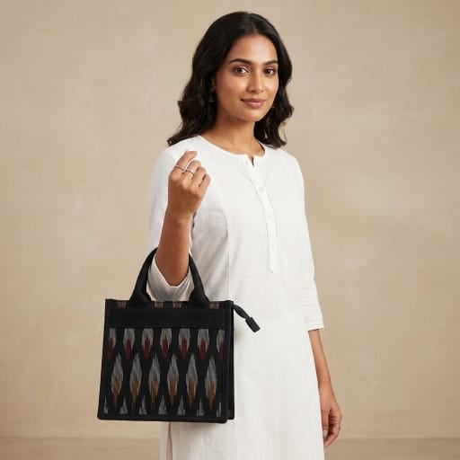 NEW Handcrafted, ethnic-style lunch bag